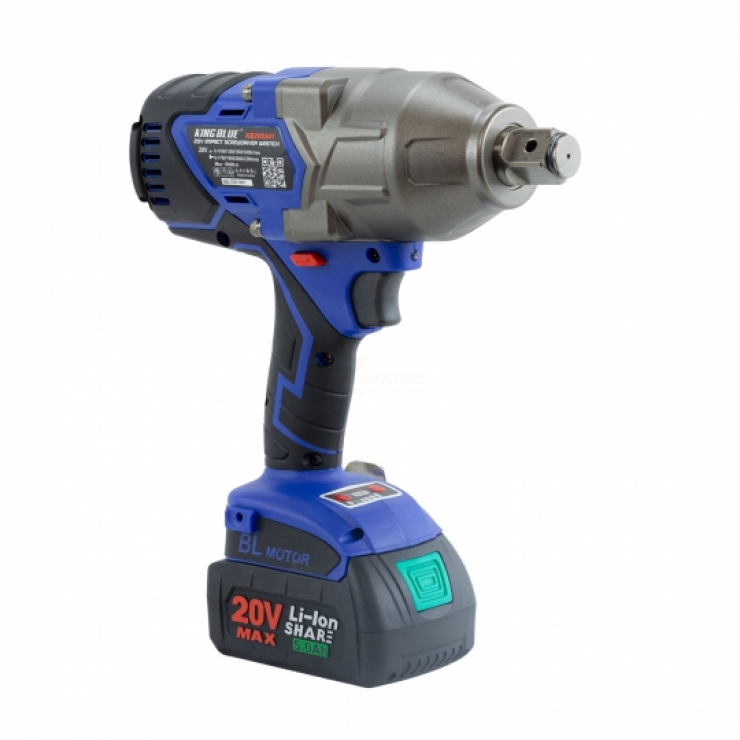Combo Máy Siết Bulong Dùng Pin KingBlue KB20S341