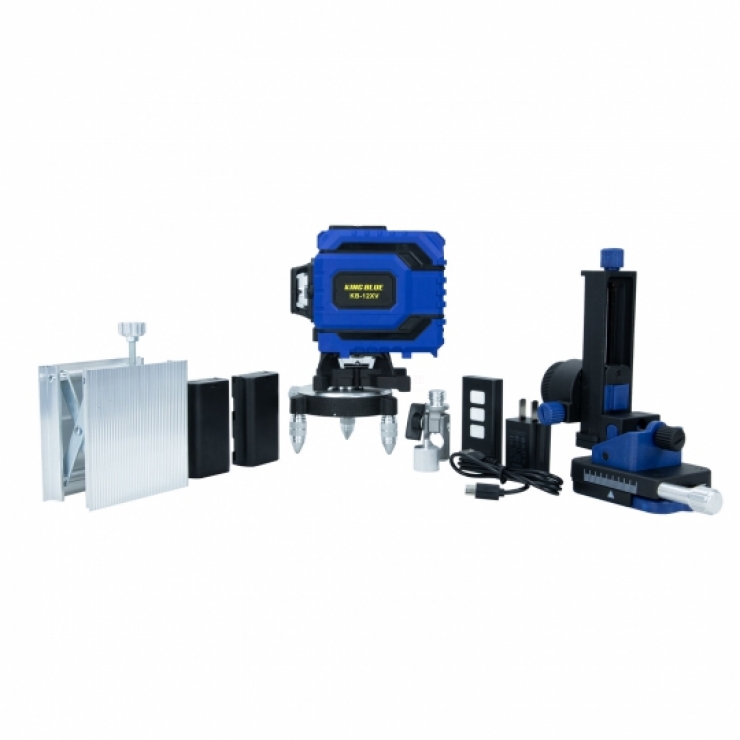 Máy Cân Bằng Laser 12 Tia Xanh KINGBLUE KB-12XV