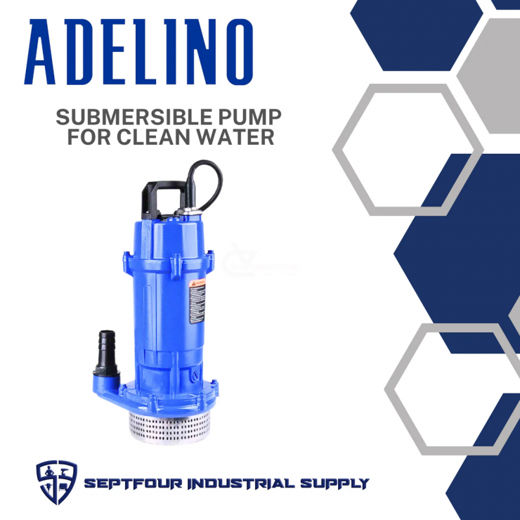 Bơm chìm đẩy cao 34m Adelino QDX1.5-32-075K3 ( 1 pha 1.0Hp )