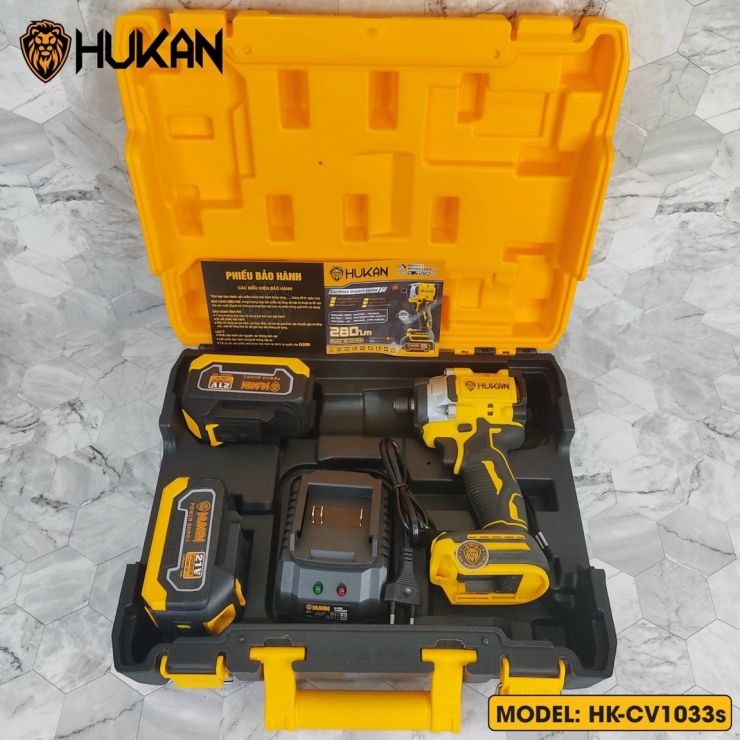 Máy Chuyên Vít dùng Pin HUKAN HK-CV1033S