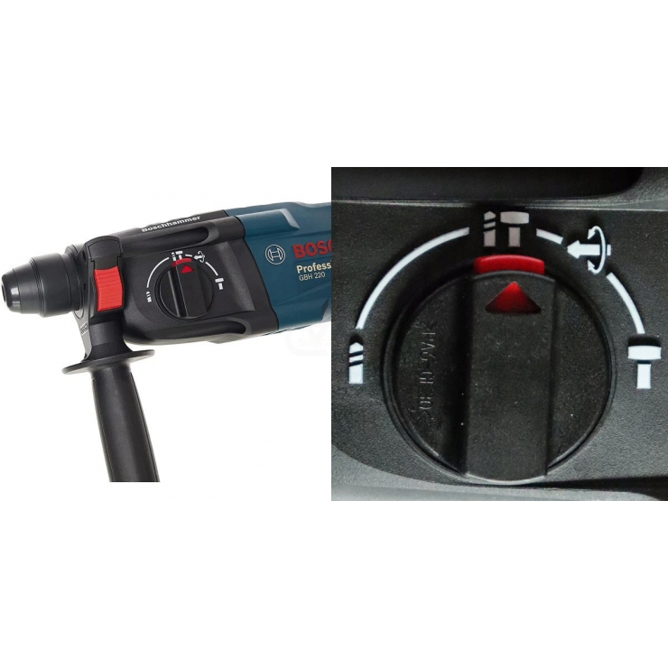 Máy khoan bê tông 720W Bosch GBH 220 3 chức năng