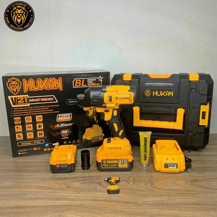 Máy siết BULONG HUKAN HK-F90 600Nm