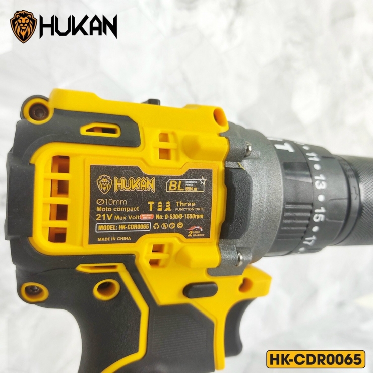 Máy khoan Pin 10mm HUKAN HK-CDR0065 65Nm