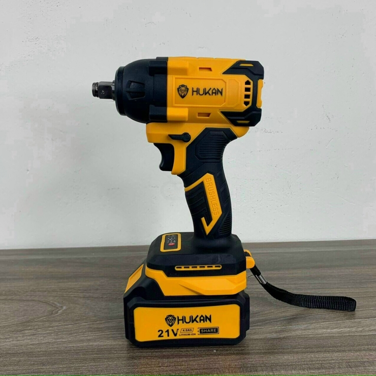 Máy siết BULONG PIN HUKAN HK-IWH520G 520Nm