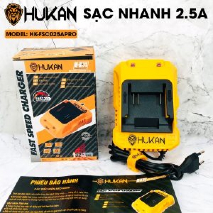 Sạc nhanh 21V 2.5Ah Hukan HK-FSC025APro