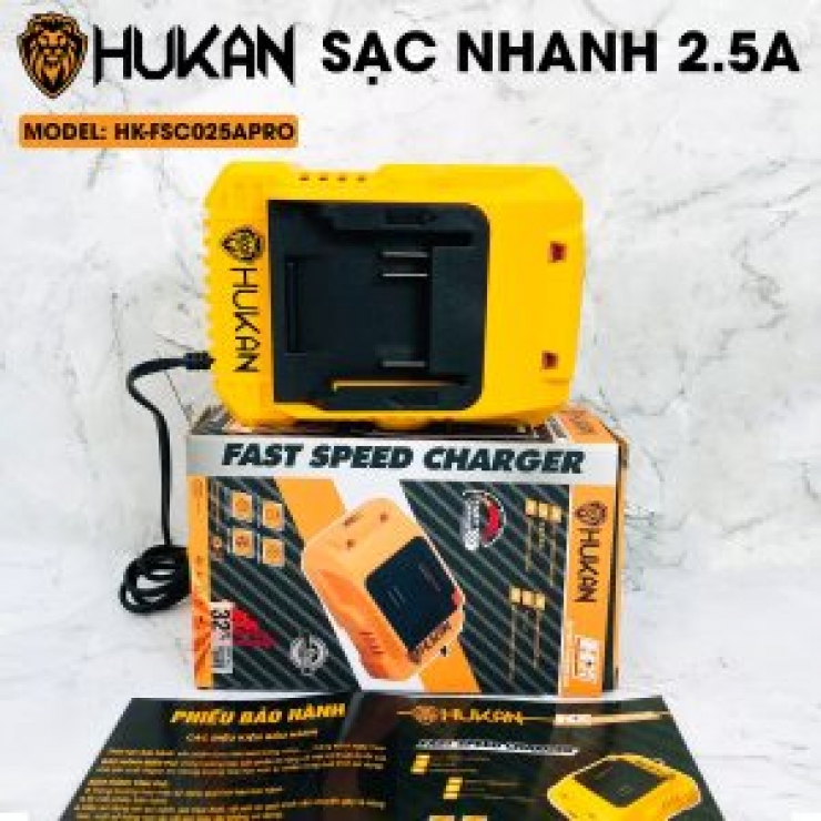Sạc nhanh 21V 2.5Ah Hukan HK-FSC025APro