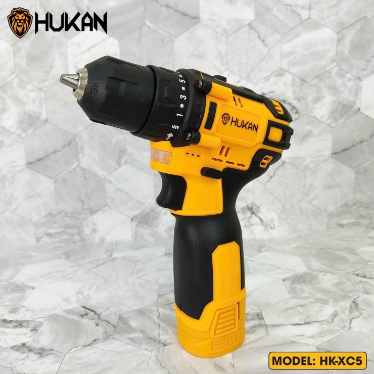 COMBO maý khoan 10mm HUKAN HK-XC5 động cơ Brusless 