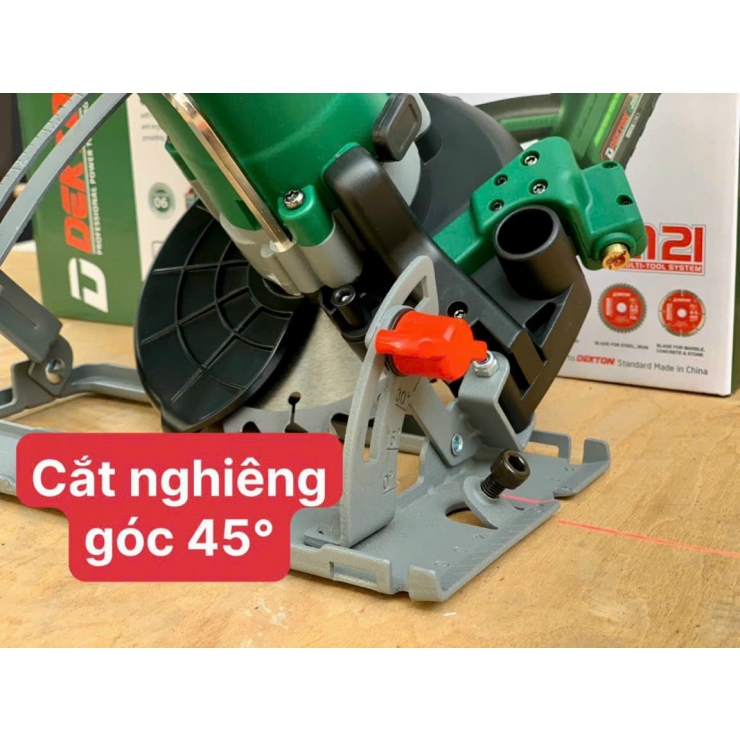 Máy cưa đĩa Pin 21V Dekton M21-CS05BL Brushless