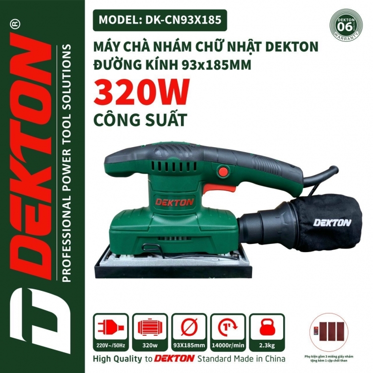 Máy Phay Gỗ Dekton DK-635M 650W