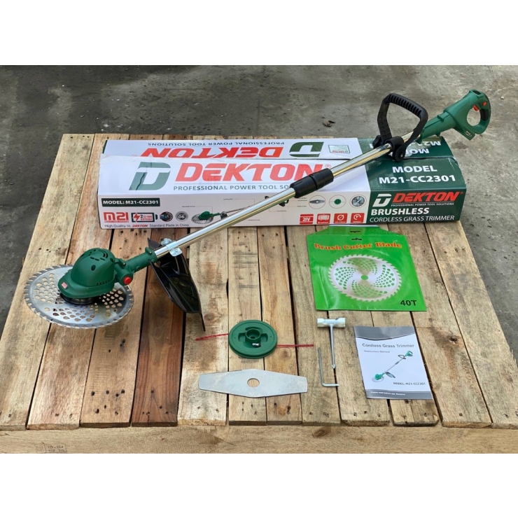 Máy cắt cỏ dùng Pin 21V Dekton M21-CC2302 Brushless