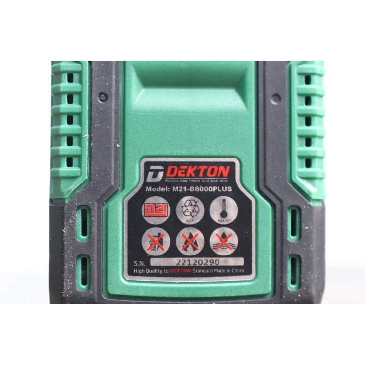 Pin DEKTON B6000PLUS 15cell 6Ah