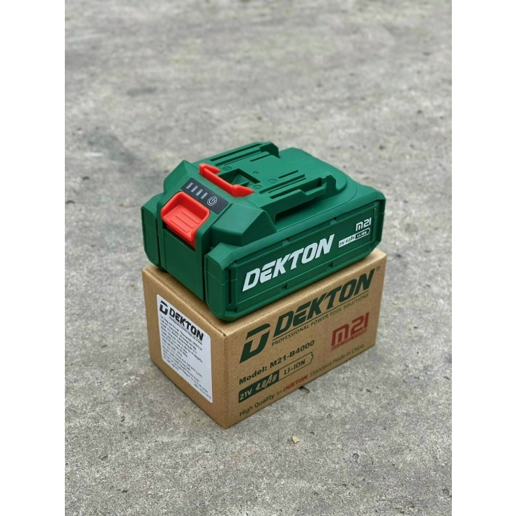 Pin 21v DEKTON M21-B4000 10cell 4Ah