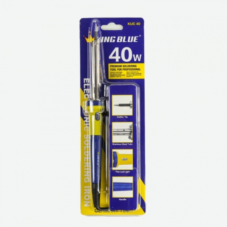 Mỏ hàn thiếc 40W , mỏ hàn chì điện tử Kingblue KUC40