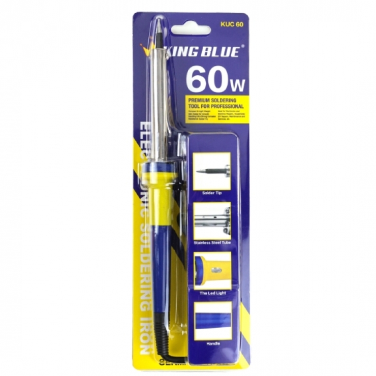 Mỏ hàn thiếc 60W , mỏ hàn chì điện tử Kingblue KUC60