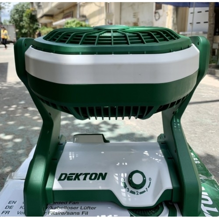Thân Quạt Pin 21V Dekton M21-Q255 ( Chưa Pin & Sạc )