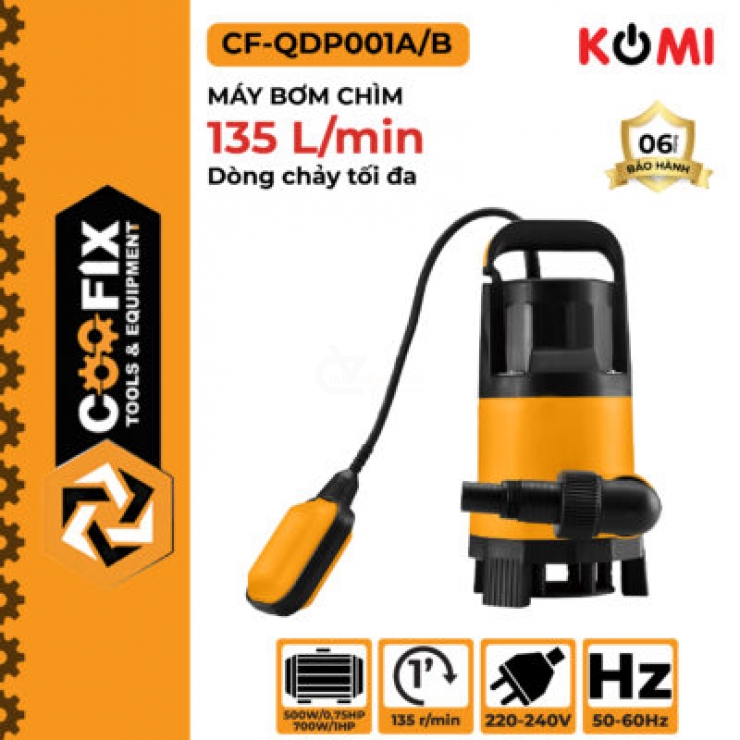 Máy Bơm Chìm COOFIX CF-QDP001A 0.75Kw