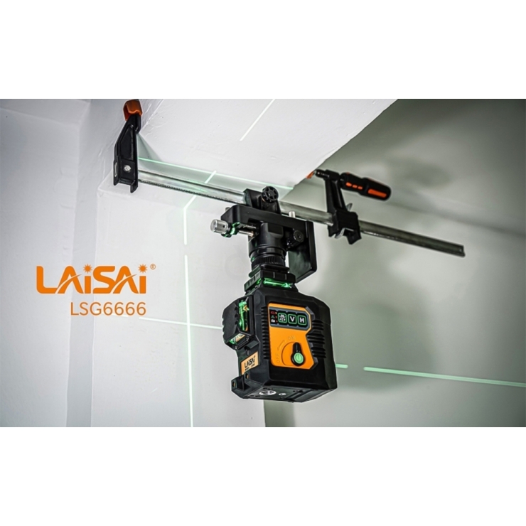 Máy cân mực laser 12 tia xanh Laisai LSG6666 