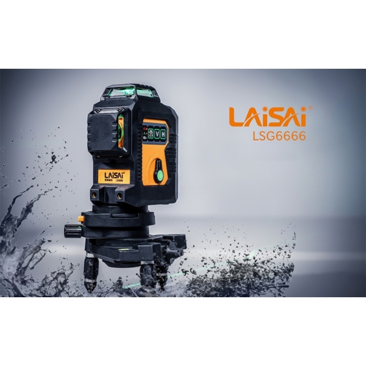 Máy cân mực laser 12 tia xanh Laisai LSG6666 