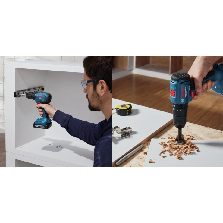 Máy khoan Pin 18V Bosch GSR 185-LI Professional ( chưa Pin & Sạc )