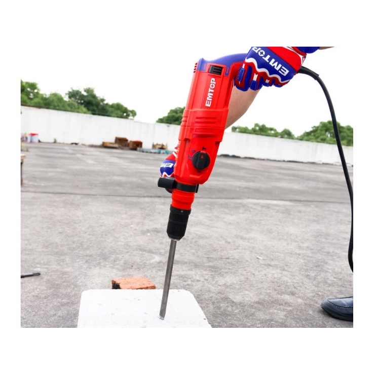 Máy khoan bê tông Emtop ERHRL802 ( 3 chức năng )