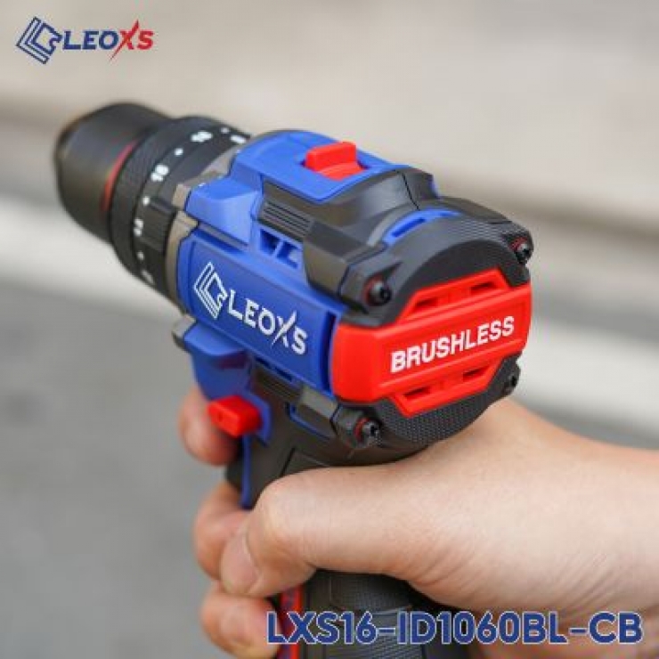 Combo máy khoan pin 16V LEOxs LXS16-ID1060BL 10mm