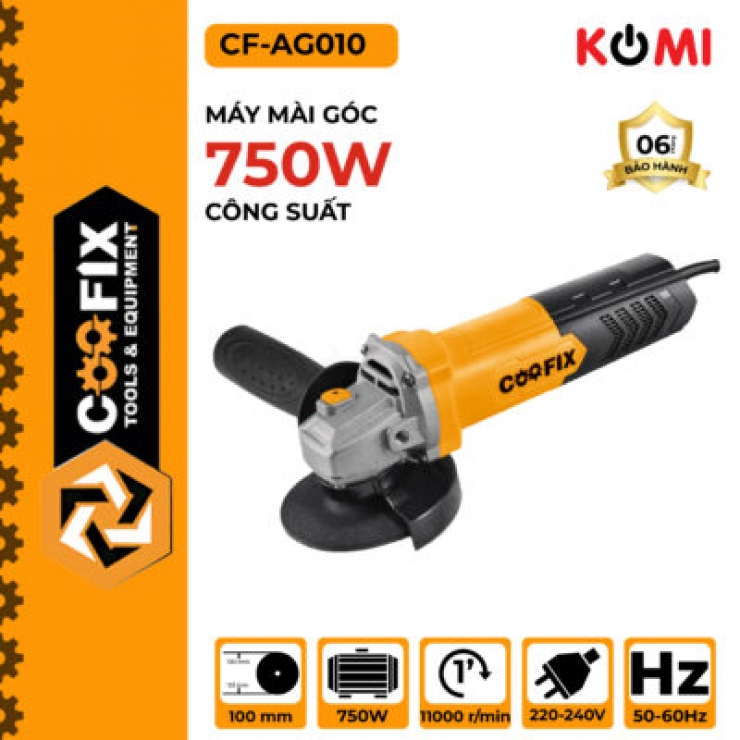 Máy mài góc 100mm Coofix CF-AG010 750W 