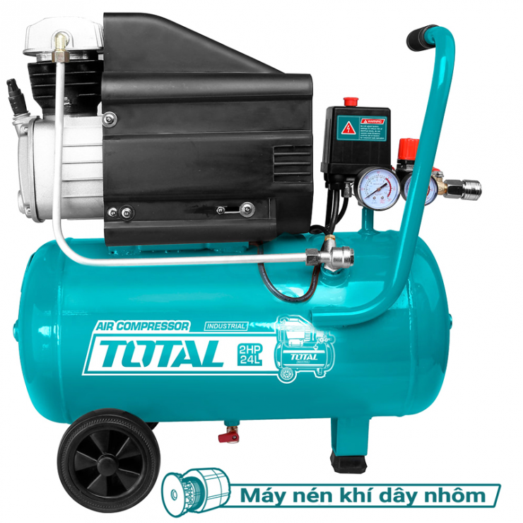 Máy nén khí 24 lít Total TC120246T ( có dầu )
