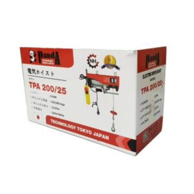 Máy tời treo 400kg Panda TPA800/25