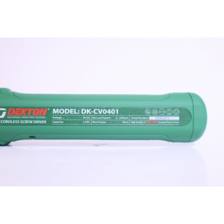 Máy Bắt Vít Pin 4V Dekton DK-CV0401
