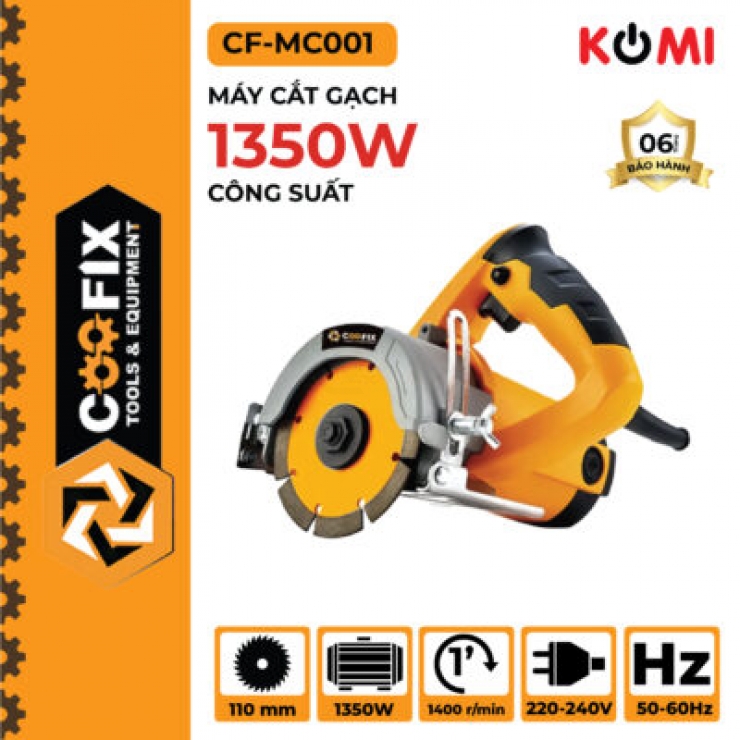 Máy cắt gạch 110mm Coofix CF-MC001