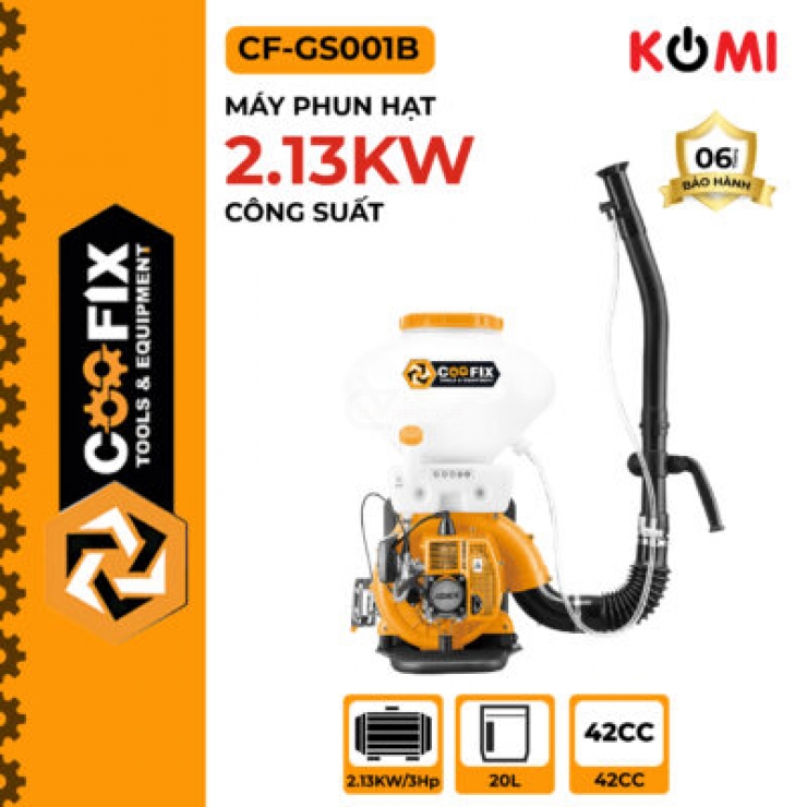 Máy phun khử khuẩn 20 lít Coofix CF-GS001B - phun hạt KNAPSACK
