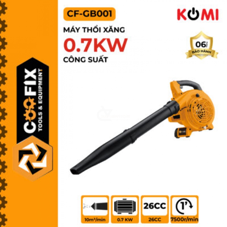 Máy thổi bụi chạy xăng 26CC 0.7kW Coofix CF-GB001