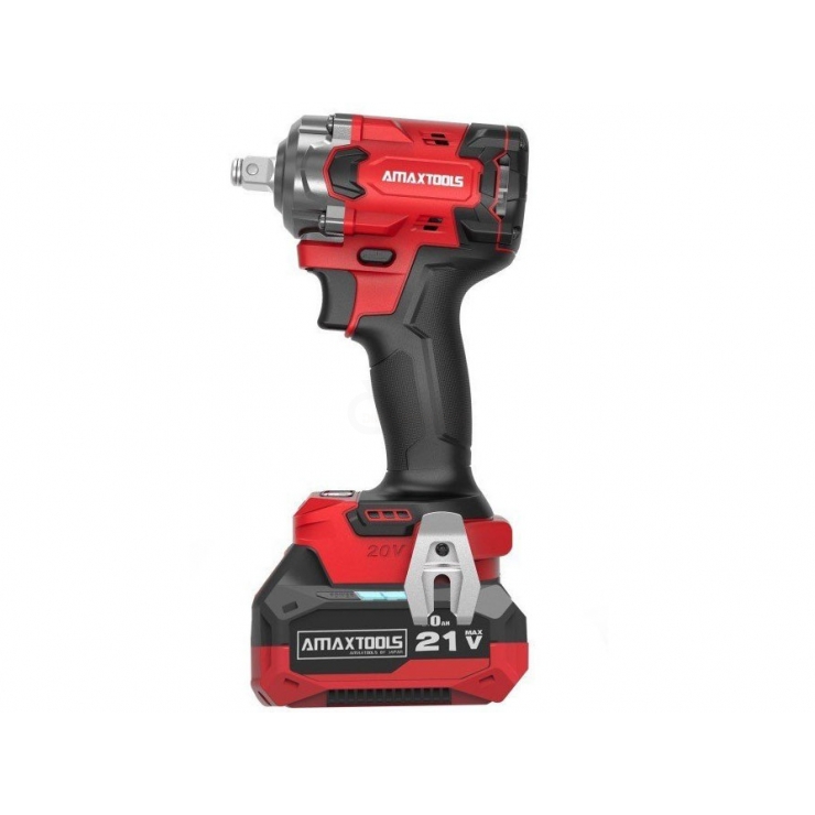 Máy siết bulong 400Nm Pin 21V Amaxtools ABL40012SM