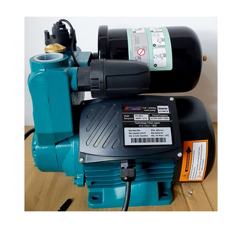 Máy bơm nước tăng áp 800W Rymaru RY800A