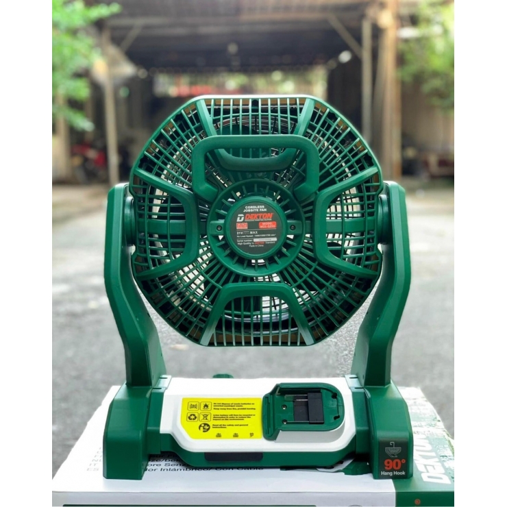 Thân Quạt Pin 21V Dekton M21-Q255 ( Chưa Pin & Sạc )