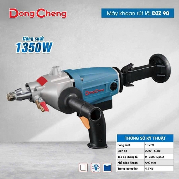 Máy Khoan Rút Lõi Dongcheng DZZ02-130 1800W