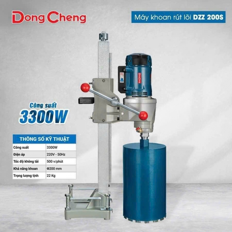 Máy Khoan Rút Lõi Dongcheng DZZ02-130 1800W
