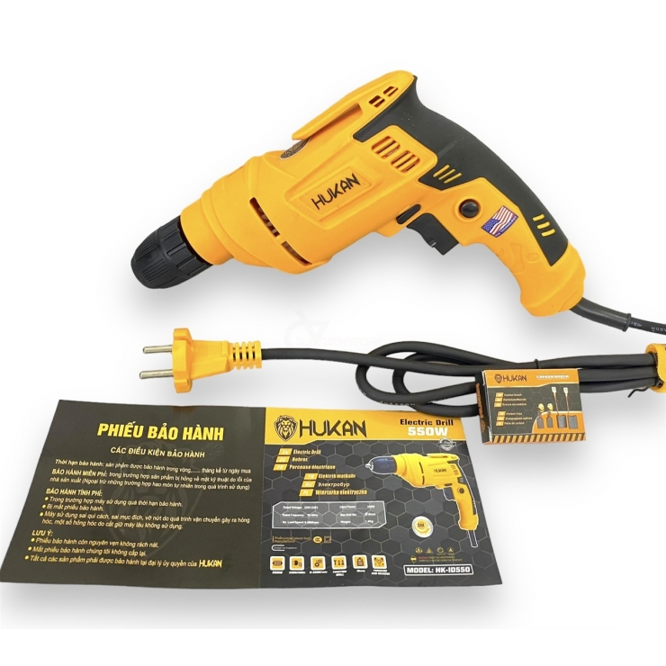 Máy Khoan Điện 10mm Hukan Hk-ID550