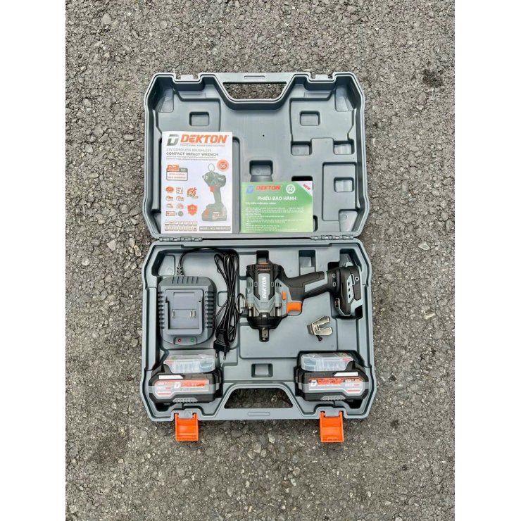 Combo Máy Siết Bulong Pin Dekton M21-IW590PRO phiên bản Limited Edition