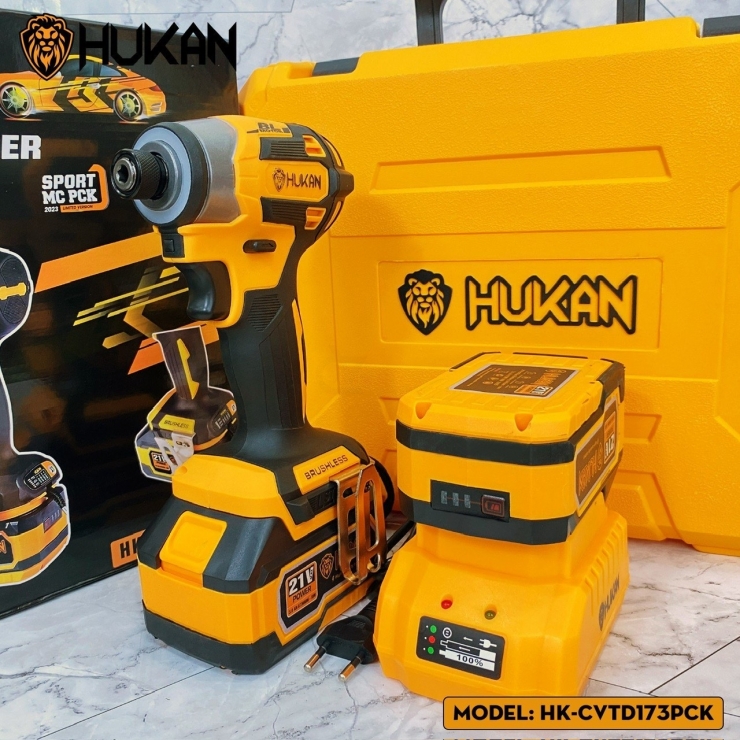 Thân chuyên vít Pin Hukan HK-CVTD173PCK 180Nm