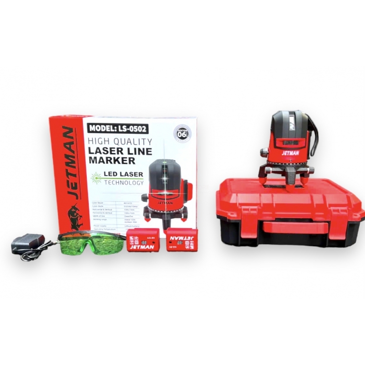 Máy Cân Bằng Laser 5 Tia  Jetman LS-0502 ( không kèm chân máy )