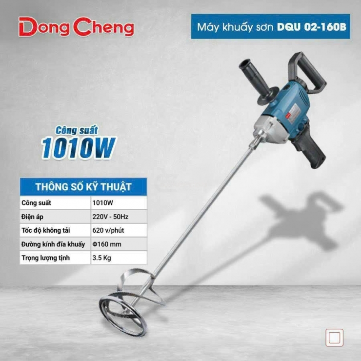 Máy Quậy Bột , Khuấy Sơn Dongcheng DQU02-160B