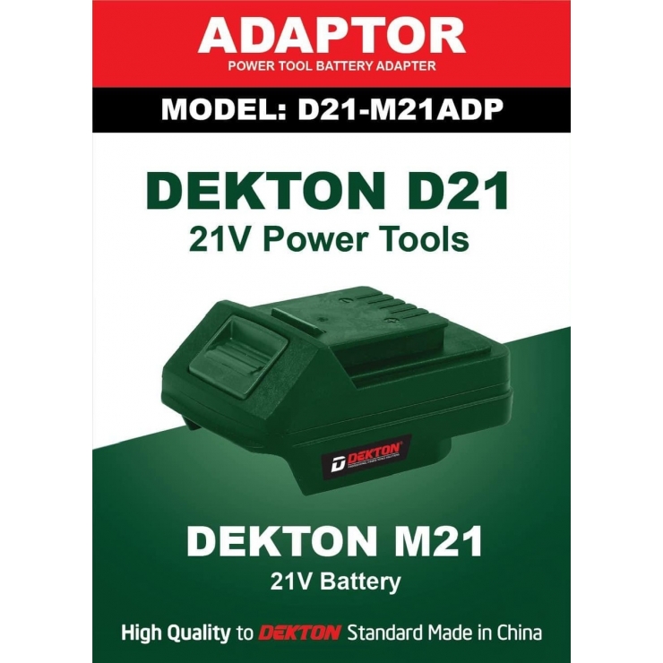 Combo Máy Siết Bu Lông Dùng Pin 21V Dekton M21-IW550PRO phiên bản limited
