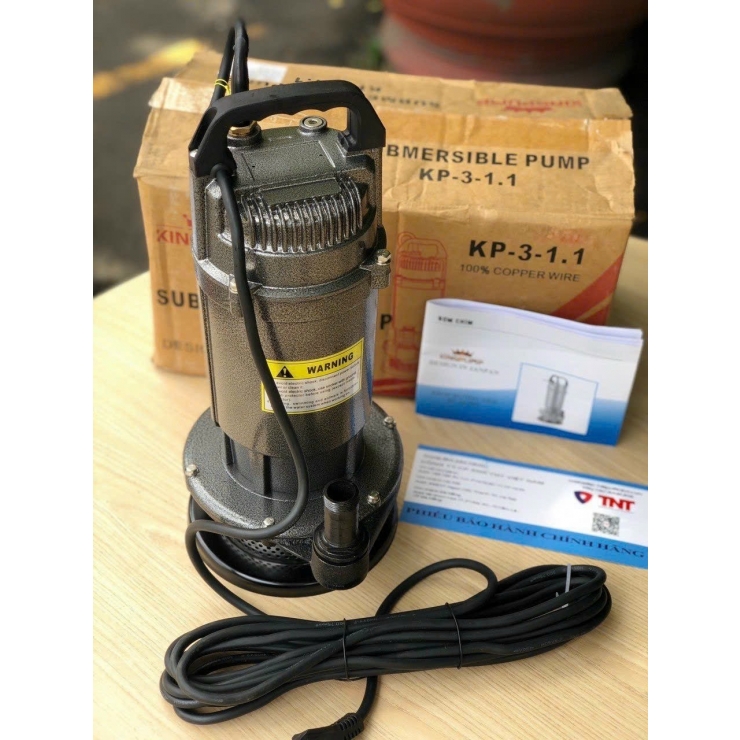 Máy Bơm Chìm KingPump KP-3.1.1 công suất lớn 1100W
