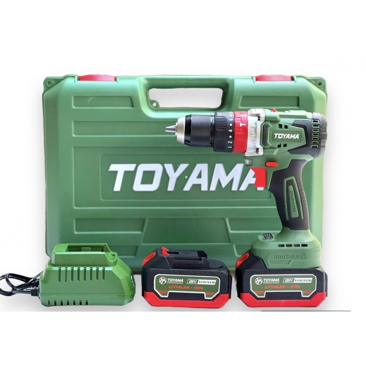 Máy khoan Pin 21V Toyama Z-9 Brushless