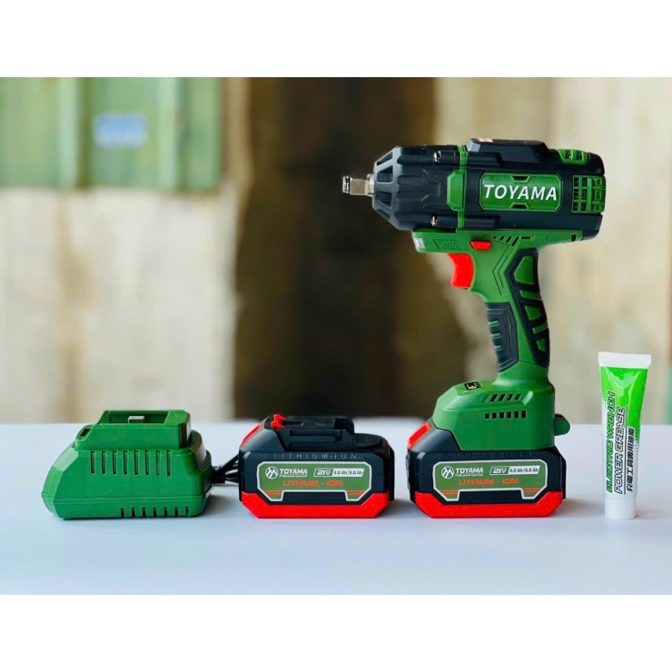 Combo Máy Siết Bulong Dùng Pin 21V Toyama B-5