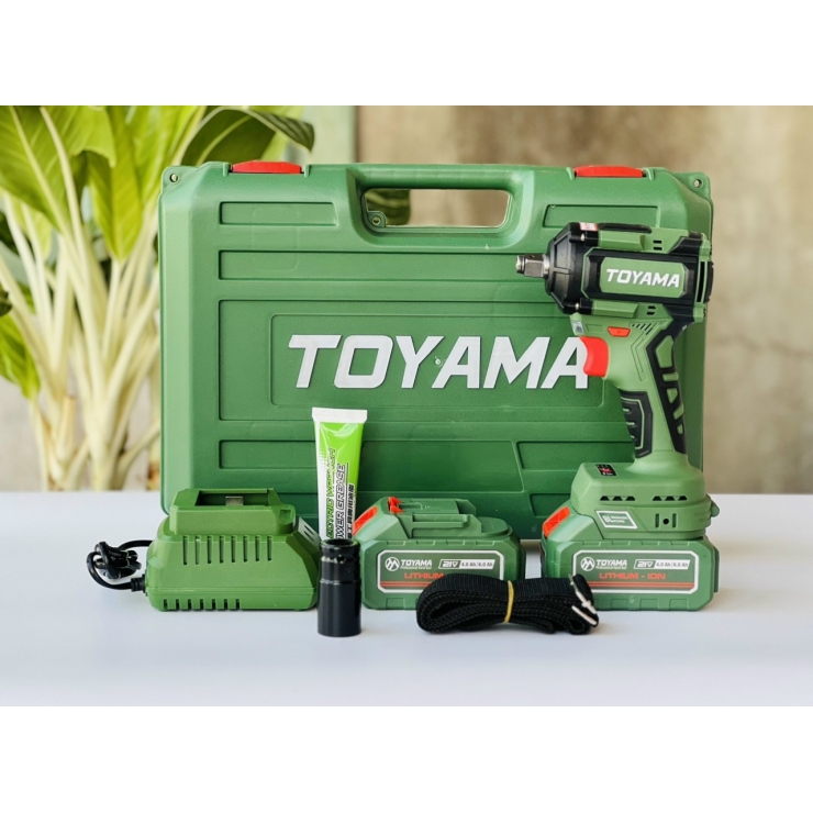 Combo Máy Siết Bulong Dùng Pin Toyama B-2