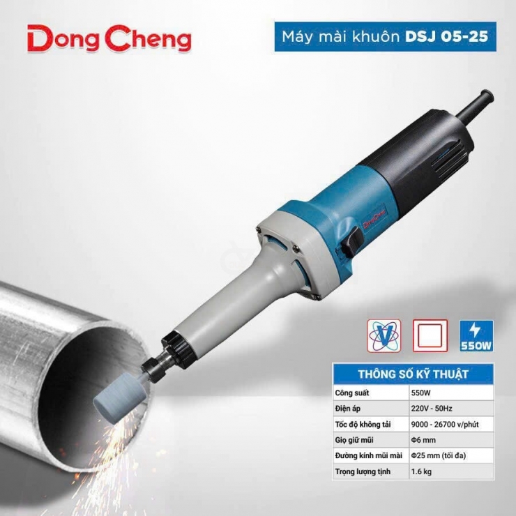Máy Mài Khuôn Dongcheng DSJ 05-25 ( 550W ) Chỉnh Tốc