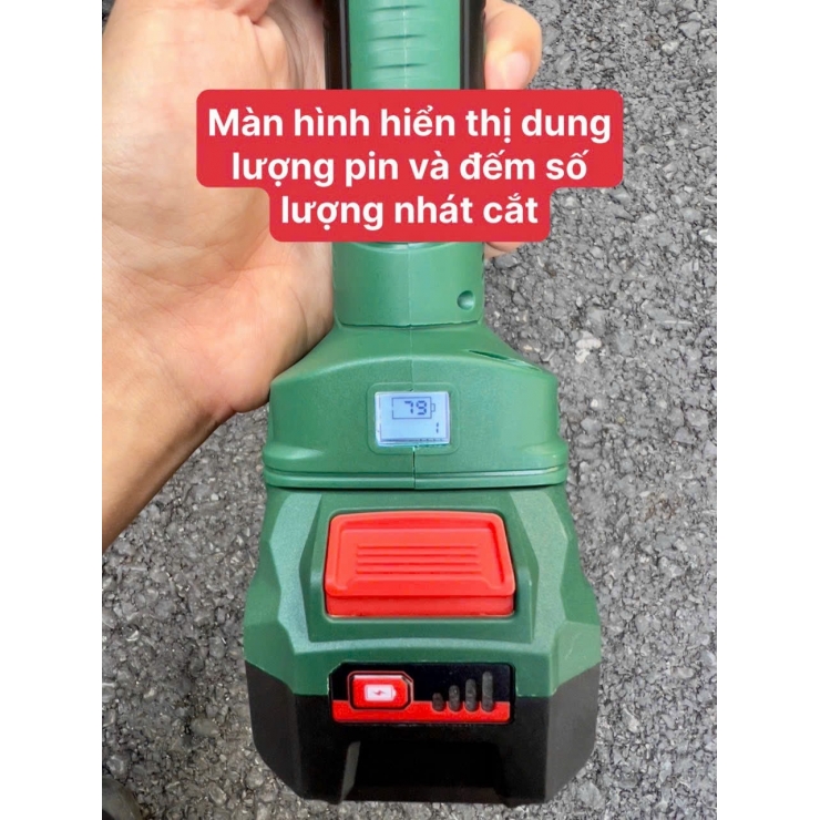 Thân Máy Cắt Cành Dùng Pin 21V Dekton M21-MCC32 ( Chưa Pin & Sạc )
