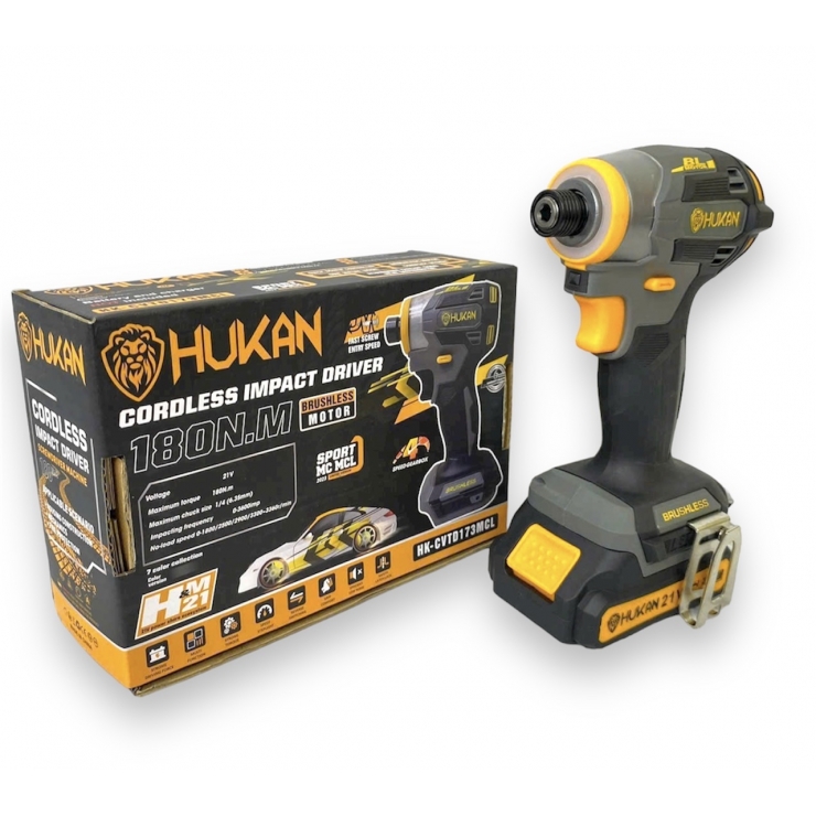 Combo máy chuyên vít Hukan HK-CVTD173PCK 180Nm ( Chưa Pin & Sạc )